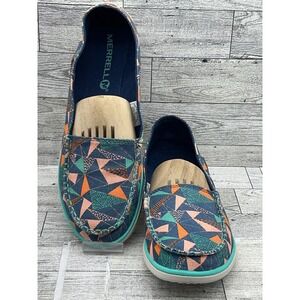 Merrell Shoes‎ Womens Size 8.5 Slip On Comfort Casual Geometric J03512F